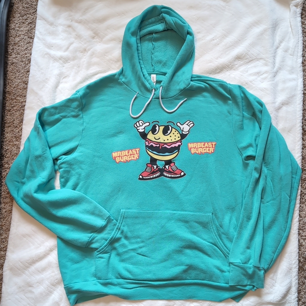 Mr. Beast Burger Men's Hooded Sweatshirt